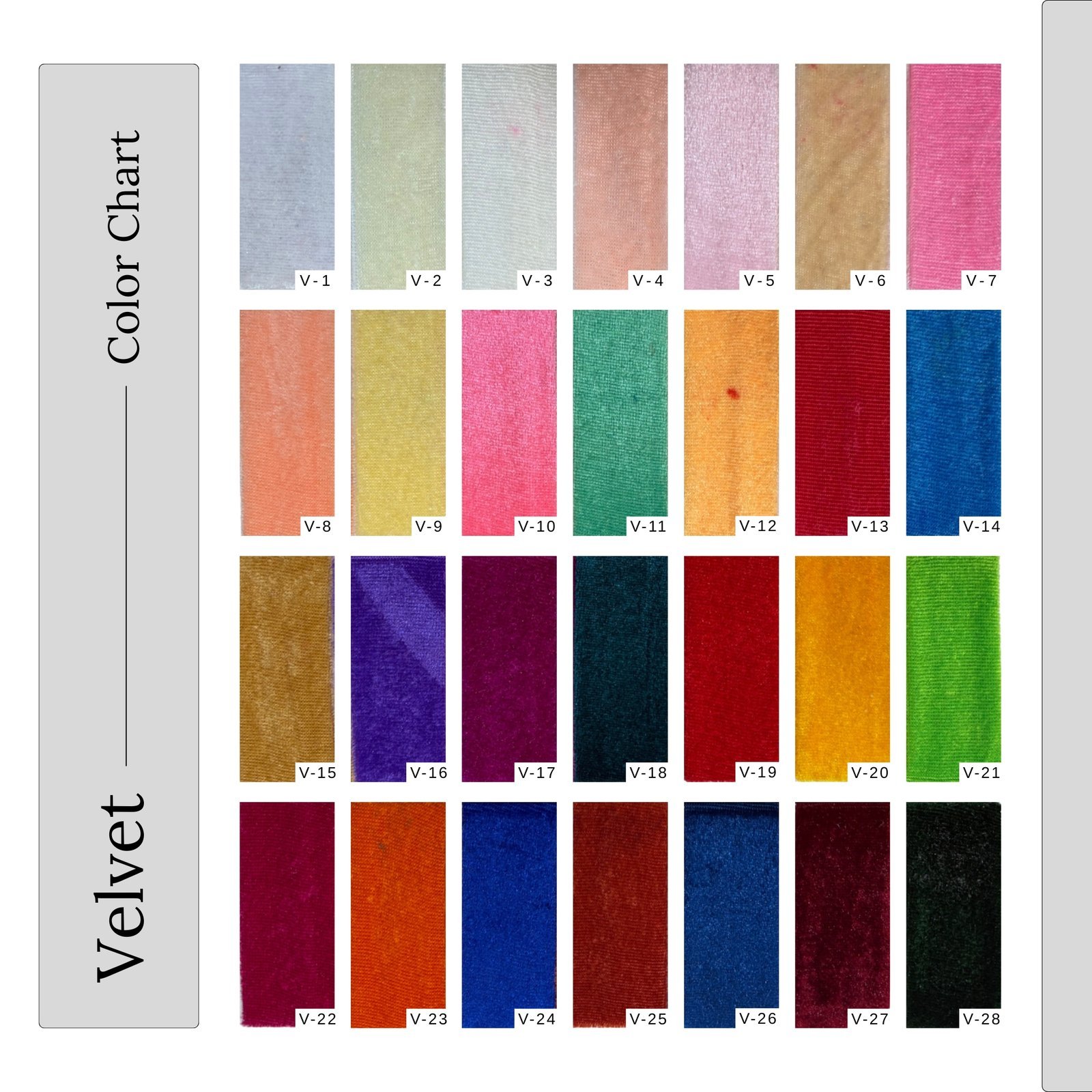 Royal Heavy Velvet Event Fabric Roll