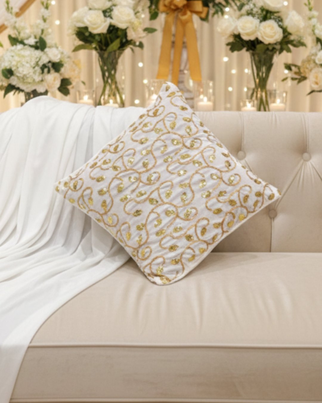 Royal Velvet Stage Pillow Cover