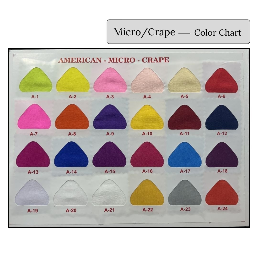 Micro & Crape Fabrics